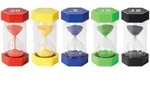EDUPLAY 120-166 Mega Sanduhren Set, 16cm hoch, mehrfarbig, 5-teilig (1 Set)