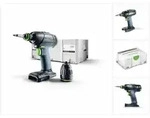 Festool T 18+3 Li-Basic Akku Bohrschrauber 18V 50Nm Brushless Solo + systainer (