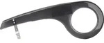 FISCHER Universal Fahrrad-Kettenschutz, schwarz-transparent