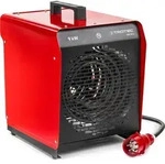 TROTEC Heizl&uuml;fter TDS 50 E &ndash; Heizleistung 4,5 kW / 9 kW &ndash; Bauheizer Luftmenge