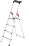 Hailo L60 StandardLine 8160-407 Aluminium Stufen-Stehleiter inkl. Werkzeugablage