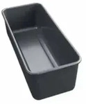 Kaiser 23.0063.7129, Kuchenform, Rechteckig, 1,8 l, 250 &deg;C, Schwarz, Stahl