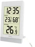 TECHNOLINE Innen-/Au&szlig;enthermometer WS7039, wei&szlig;/silber