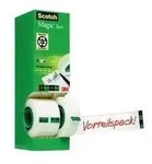 3M Scotch Klebefilm Magic 810, 19 mm x 33 m, 6+2 gratis