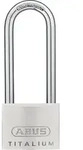 Zylindervorhangschloss 64TI/50HB80 gl Schlossk&ouml;rper-B.50mm Titalium gl.6511 ABUS