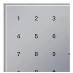 Gira Code Tastatur alu 260565