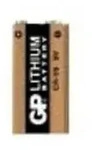 GP CR-9V - Batterie 9V - Li - 800 mAh