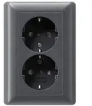 Gira Schuko-Doppelst.dose anth 078328