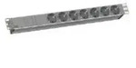 Bachmann 333.406 19 Zoll Netzwerkschrank-Steckdosenleiste 1 HE Schutzkontaktsteckdose