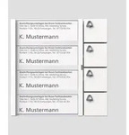 SIED Bus Tasten-Modul BTM650-04W 4fach alt Btm 650-4W 35740 Install.Baumaterial