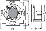 ABB 2CKA001101A0914 2733 USL-101 Schl&uuml;ssel IP20 1St.