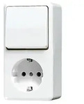 Jung SCHUKO-Steckdose 676 A WW