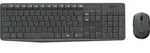 Logitech MK235 Funk Tastatur, Maus-Set Portugiesisch Schwarz