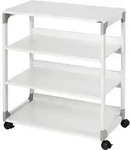 Durable Multifunktionswagen, System Trolley Grau (B x H x T) 75 x 87.9 x 43.2cm