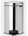 BRABANTIA NewIcon Pedalbeh&auml;lter - 12L - Heller Stahl