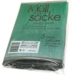 540 M&uuml;llsack 240 l (B x H) 1200 mm x 1500 mm Gr&uuml;n 5 St.