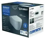 Duravit Wand-WC-Set ME by Starck RIMLESS wei&szlig; wei&szlig;