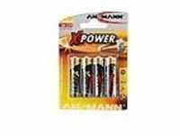 Ansmann Alkaline X-Power Batterie, Mignon (AA), 4er Pack (5015663) Strom / Energie /
