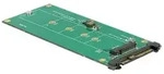 DeLOCK Converter U.2 SFF-8639 NVMe > 1 x M.2 Key M