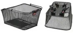 KLICKfix 0314K Hinterradkorb City II 41x21x31cm, engmaschig, schwarz