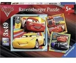 Disney Cars 3 Puzzle, 3x49tlg.