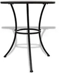 vidaXL 3-tlg. Bistro-Set Keramik Terrakotta