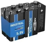 ANSMANN Lithium-Batterie, INDUSTRIAL, 9V-Block, 5 St&uuml;ck