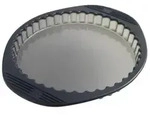 Tarteform mit gewelltem Rand, ca. 28 cm