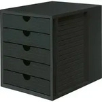 HAN SYSTEMBOX KARMA 14508-13 Schubladenbox Schwarz DIN A4, DIN C4 Anzahl der