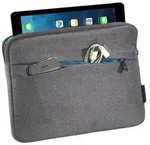 "PEDEA Fashion - Tasche f&uuml;r Tablet - Nylon - Grau - 12.9" - f&uuml;r Apple 12.9-inch