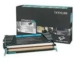 Lexmark R&uuml;ckgabe Tonerkassette C734 C736 X734 X736 X738 Original Cyan 6000 Seiten