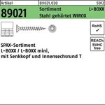 Schraubensortiment R 89021 Montagekoffer L-BOXX WIROX 1 St&uuml;ck SPAX