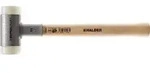 Schonhammer SUPERCRAFT L.380mm Kopf-D.80mm Hickory r&uuml;ckschlagfrei hart Nyl.wei&szlig;