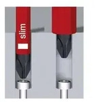 WIHA Schraubendreher SoftFinish&reg; electric slimFix electric