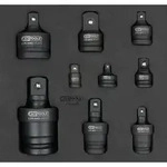 KS Tools 515.0100 Kraft-Vergr&ouml;&szlig;erungs- und Reduzieradapter-Satz, 9-tlg.