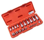 FAMEX 10520 Steckschl&uuml;sselsatz f&uuml;r Torx Schrauben und Biteins&auml;tze mit