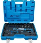 "BGS Kraft-Steckschl&uuml;ssel-Satz Sechskant 6,3 mm (1/4") + 12,5 mm (1/2") 69tlg. -