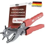 FAMEX 3519 Lochzange mit Hebelunterst&uuml;tzung ca. 70% Kraftersparnis -