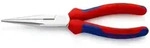 KNIPEX 26 15 200 SB Flachrundzange mit Schneide (Storchschnabelzange) mit