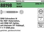 Schraube R 88198 Seko T-STAR 4x60/40-T20 Stahl galv.verz. WIROX 100St. SPAX