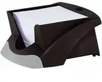 DURABLE Zettelbox VEGAS schwarz inkl. 500 Notizzetteln