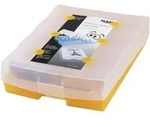 HAN CROCO 2-6-19 9988-613 Lernkartei Orange transluzent max. Anzahl der Karten:...