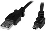 StarTech.com 1m USB auf Mini USB Anschlusskabel 90&deg; gewinkelt - USB A zu Mini B