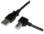StarTech.com 3m USB 2.0 A auf B Kabel rechts gewinkelt - St/St - USB Druckerkabel -