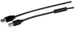 StarTech.com 15m aktives USB 2.0 A auf B Kabel - Stecker/Stecker - USB Druckerkabel