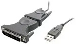 StarTech.com USB 2.0 auf Seriell RS232 / DB9 / DB25 Adapterkabel