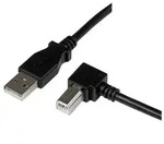 StarTech.com 1m USB 2.0 A auf B Kabel rechts gewinkelt - St/St - USB Druckerkabel -