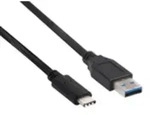 CLUB3D USB 3.1 Type-C to Type-A Cable 10Gbps PD 60W M/M 1m/3.28ft Adapter / Konverter