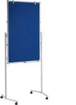 MAUL Moderationstafel MAULpro 6380982 75x120cm blau/wei&szlig;