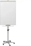 nobo Flipchart Mobil Stahl Nano Clean, magnethaftend, wei&szlig;
